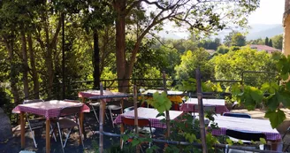 Cour du restaurant