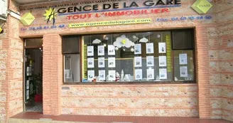 Façade agence de la gare