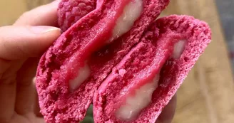 Mookie à la rose et framboise