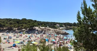 Plage de La Saulce_Martigues Plage de La Saulce_Martigues