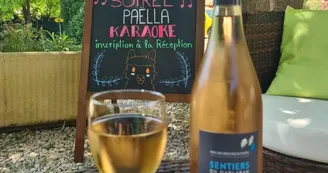 Rosé en terrasse