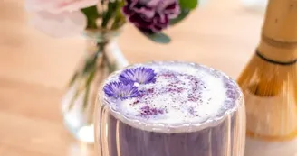 Ube Latte, la douceur violette