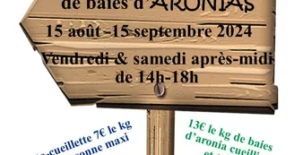 Autocueillette domaine des aronias Autocueillette domaine des aronias
