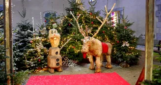 Olaf et Sven décor à Saulges