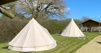 Tente Louisiane et Tipi