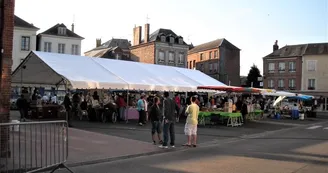 Marché nocturne à Sap-en-Auge