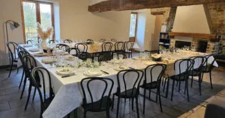 Gîte de Valifer - Salle de réception 30 pers