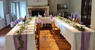 Gîte de La Haie d'Assé - Salle de réception 40 pers