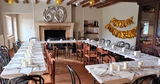 Gîte de La Haie d'Assé - Salle de réception 40 pers