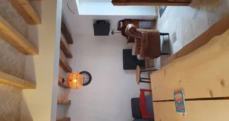 Salle à manger et salon - Le Petit Moné 