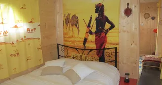 La Grande Savane - Saint-Paul-le-Gaultier - roulotte intérieur