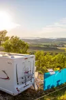 Aire de service camping-car au camping le Pommier Ciela Village