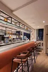 Bar du restaurant Bluëma du Logis Hôtel de l'Ours de Mutzig
